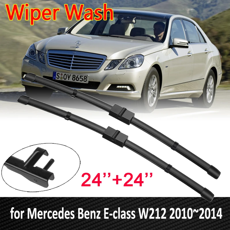 

for Mercedes Benz E-class W212 2010~2014 2011 2012 2013 Car Wiper Blade Front Windscreen Windshield Wipers Car Accessories