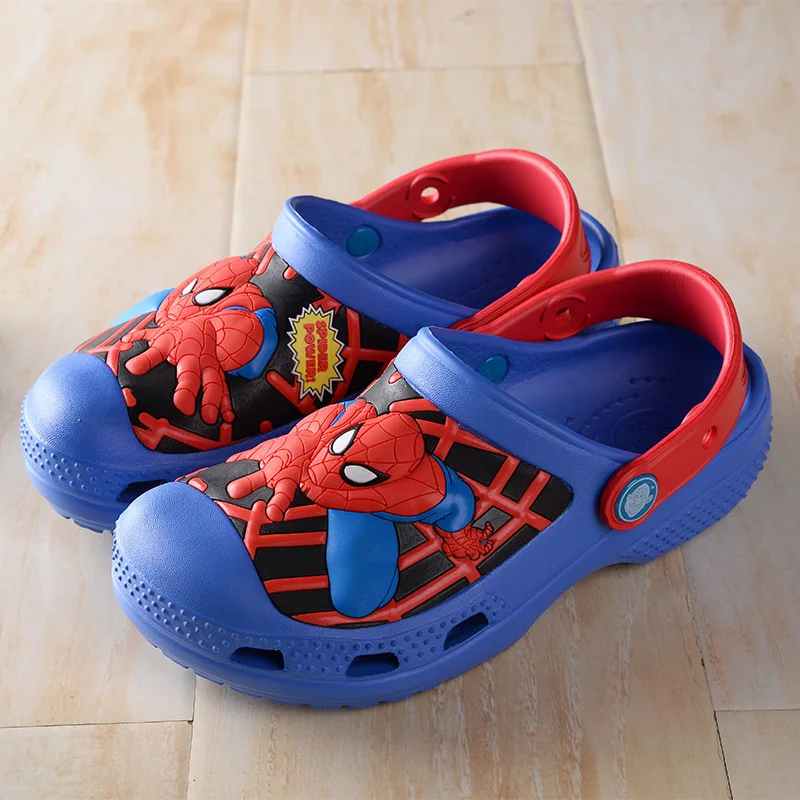 Шлепанцы детские из ЭВА Нескользящие дышащие летняя пляжная обувь для мальчиков