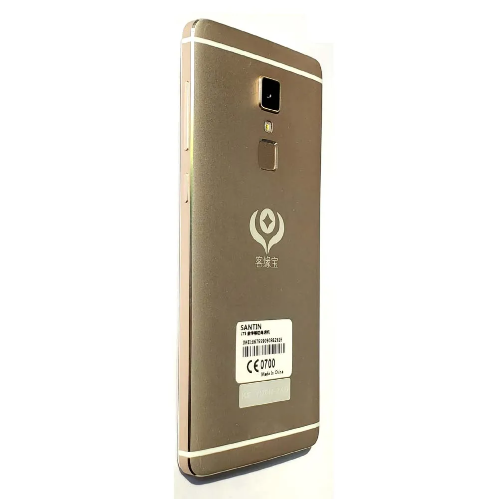 Сенсорный ID SANTIN KE1 металлический корпус 5,25 ''Full HD 4G LTE смартфон четырехъядерный телефон MTK6735 Android 6,0 2 Гб ram 16 Гб rom сотовый телефон