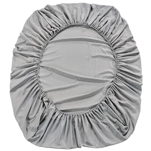 Мягкая простыня на резинке, однотонная простыня, устойчивая к морщинам, выцветанию, пятнам и истиранию