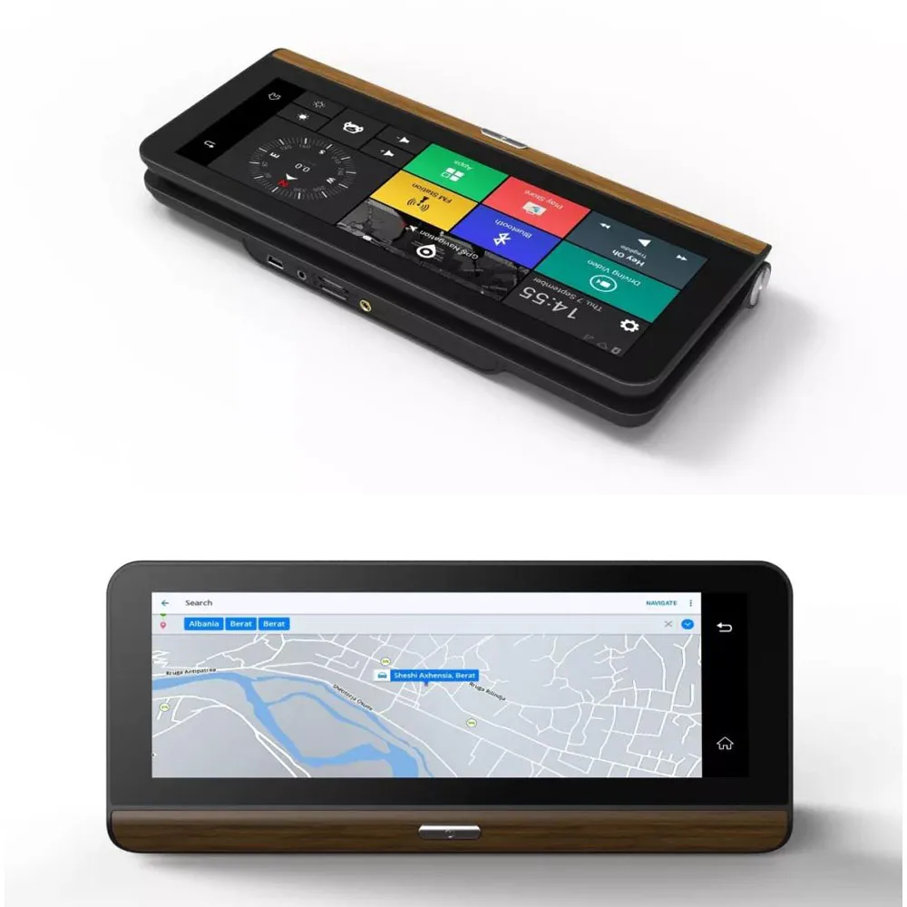 R-Way Android ADAS Автомобильный видеорегистратор Dash Cam 8 &quot3g/4G FHD 1080P камера заднего вида