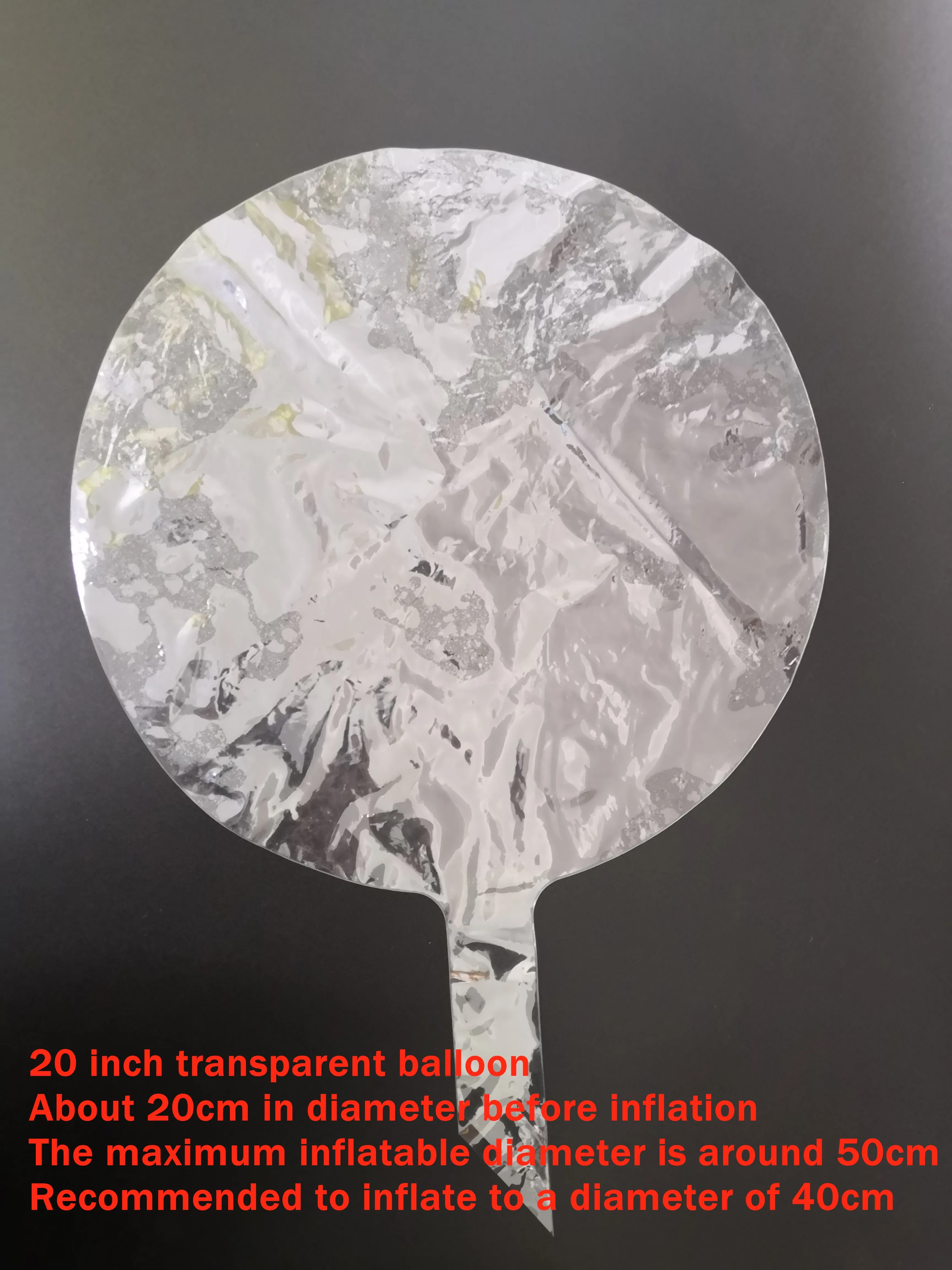 24inch balloon 24 дюймовый цветной Белый светодиодный шары светящийся прозрачный баллоны с гелием одежда для свадьбы, дня рождения украшения Дети Светодиодные ленты воздушный шар - Цвет: 24inch balloon