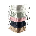 Маска с шелковой тканью для мужчин и женщин, ультратонкая двухслойная Солнцезащитная маска для лица, регулируемая, 2 шт., на лето