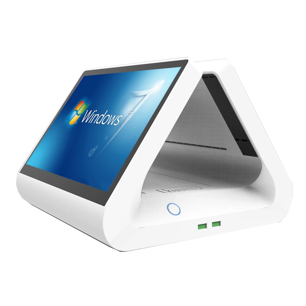 China 12inch dual touch screen pos all in one for sale smart terminal | Компьютеры и офис