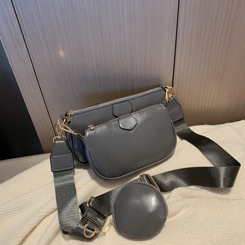 

Простая и модная однотонная сумка-мессенджер из искусственной кожи на ремне через плечо, повседневная сумка-мессенджер, женская сумочка