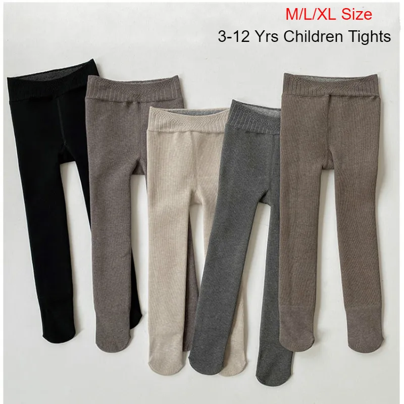 Зимние колготки для девочек Теплые вельветовые малышей новорожденных Leotardos