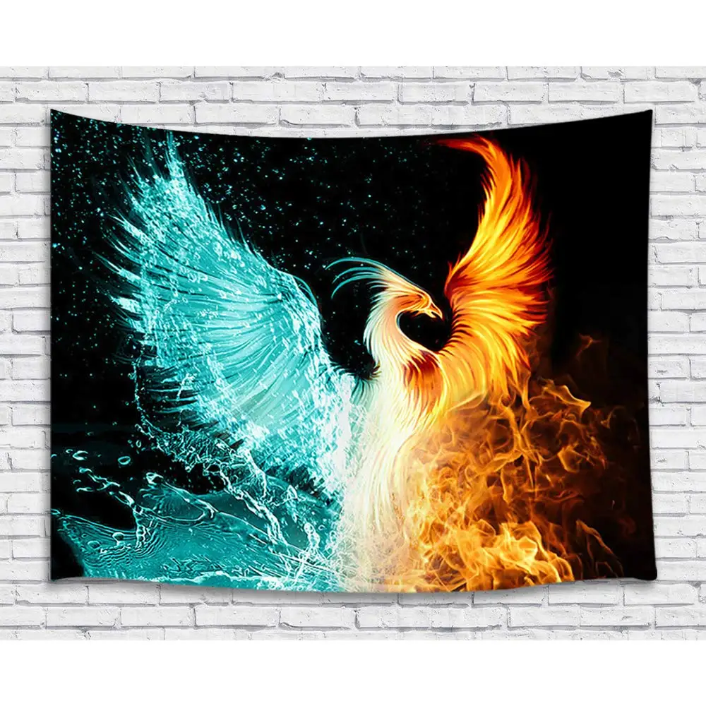 Вода лед и огонь восстанавливающие форму животные Феникс аниме Премиум дом