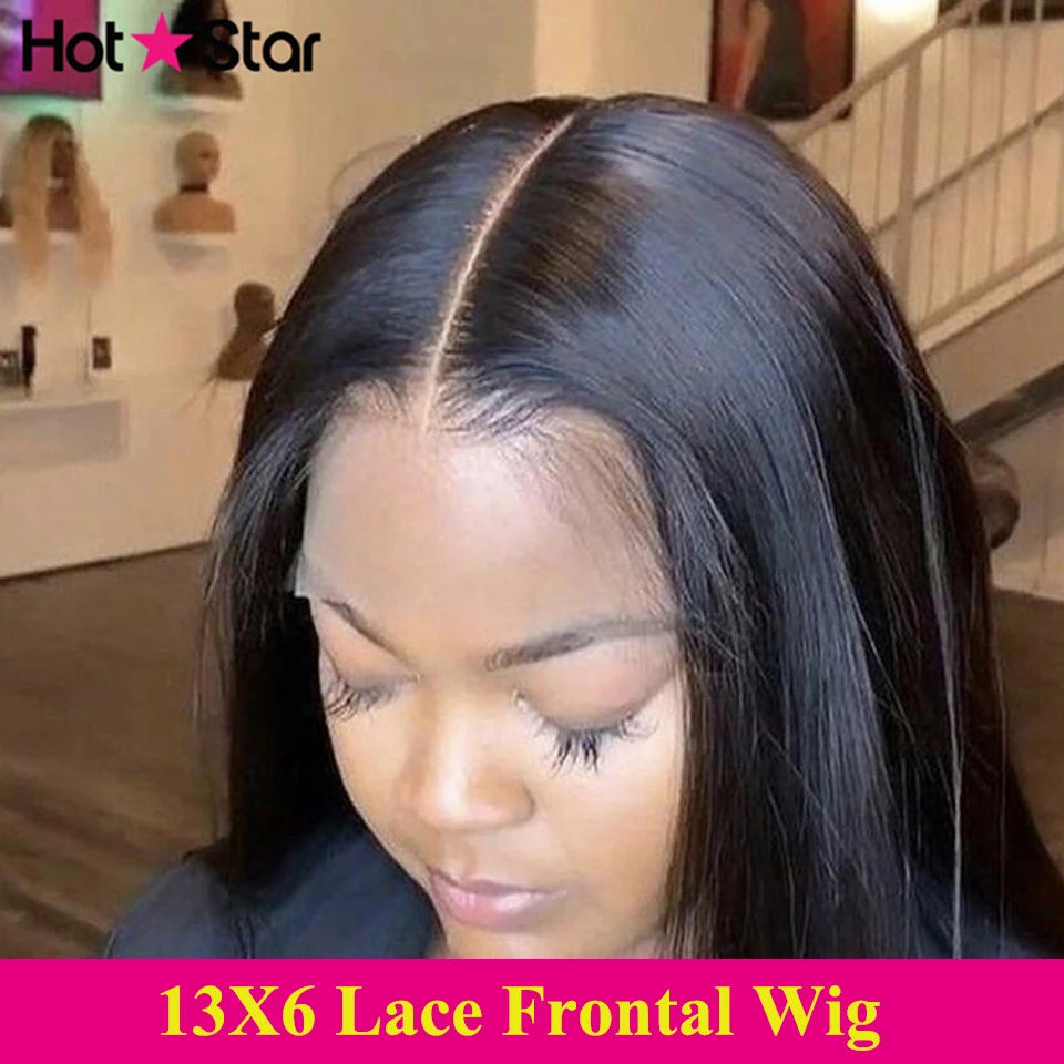 Горячая звезда закрытие парик предварительно сорвал прямые человеческие волосы