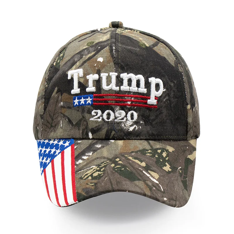 Trump 2020 Новое поступление, шапка с оленями, камуфляжная кепка, бейсбольная кепка, камуфляжная кепка, кепка для мужчин, Охотничья Кепка - Цвет: Trump 2020