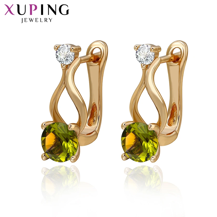 Ювелирные изделия Xuping модные популярные женские серьги с позолотой 28967|earrings jewelry
