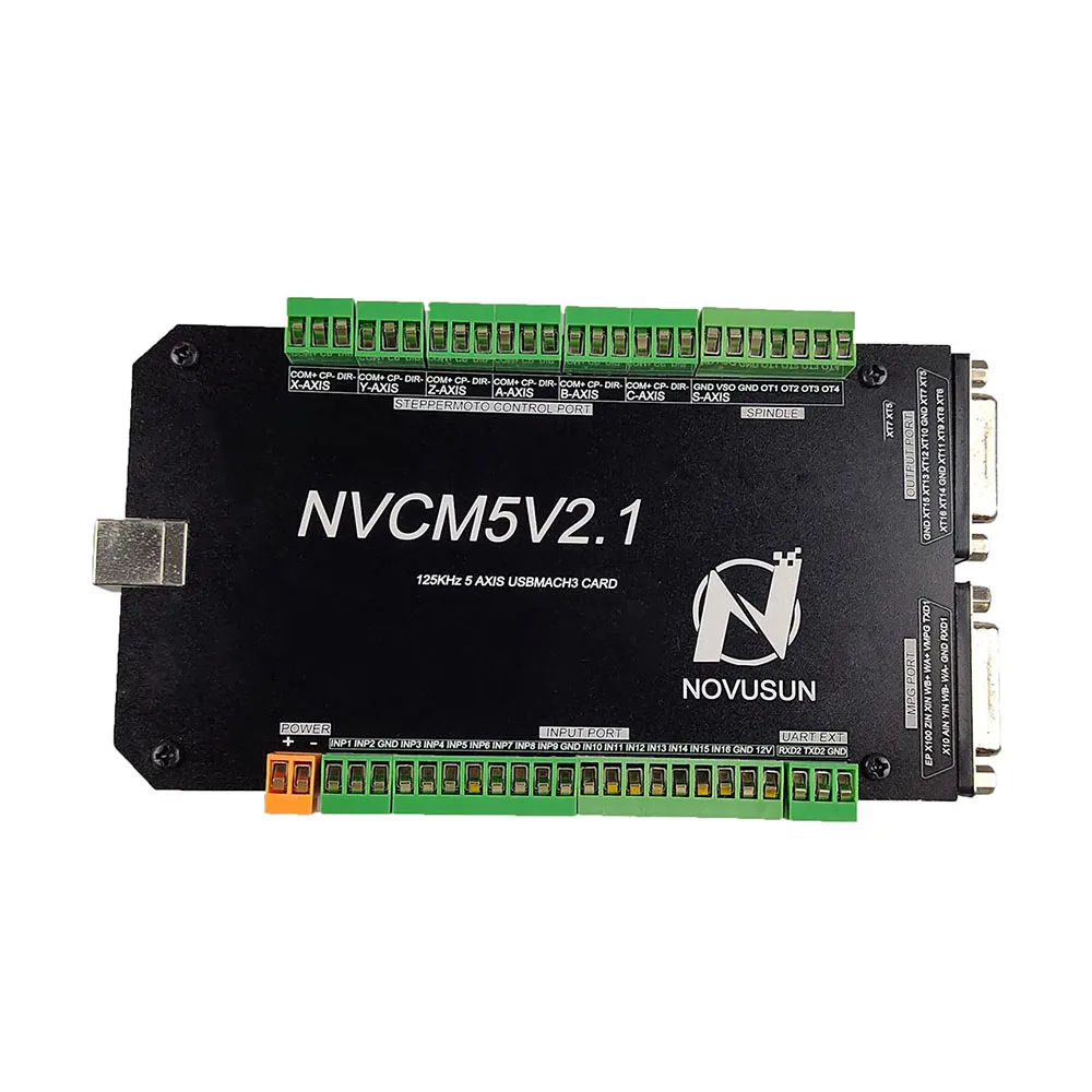 CNC kit NVCM V2.1 4-axis Mach3 USB card 300KHz router 3 4 5 6-axis motion control breakout board 75W 24V DC | Инструменты