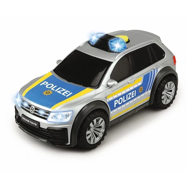 Машинка Dickie Toys Полицейский автомобиль VW Tiguan R-Line 25 см свет звук 3714013 | Игрушки и