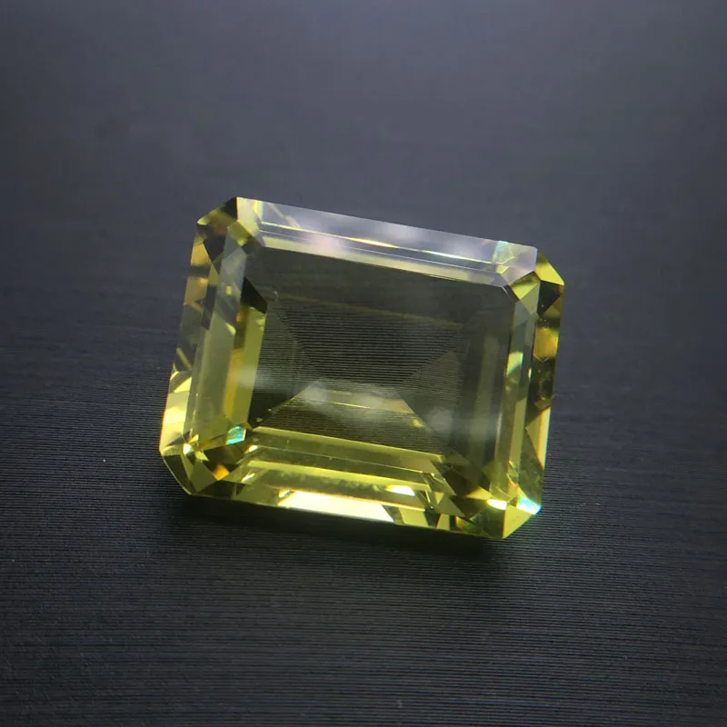 CSJ натуральный лимон кварц незакрепленный драгоценный камень 16*20 мм 21.5Ct для Diy