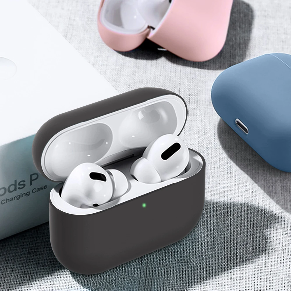 

Silicone Protector Cover for Airpods Pro Case Wireless Bluetooth for Apple Airpods Pro Soft Earphone Case For Air Pods pro 3