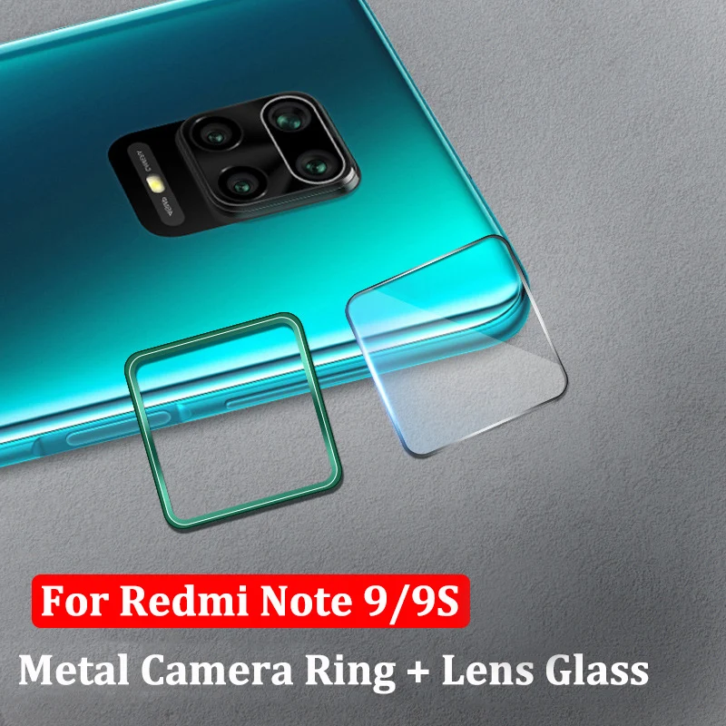Закаленное стекло для камеры Xiaomi Redmi Note 9 8 Pro 8T Защитное экрана металлическое