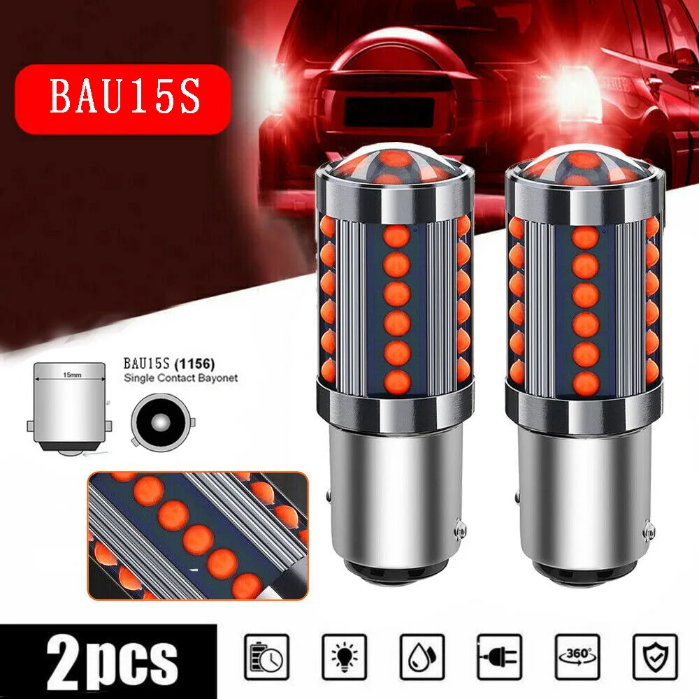 

2cps COB LED Bulb Super Bright Car Brake Reverse Light Tail Lamp Signal Lamp LED Light Bulb High Quality