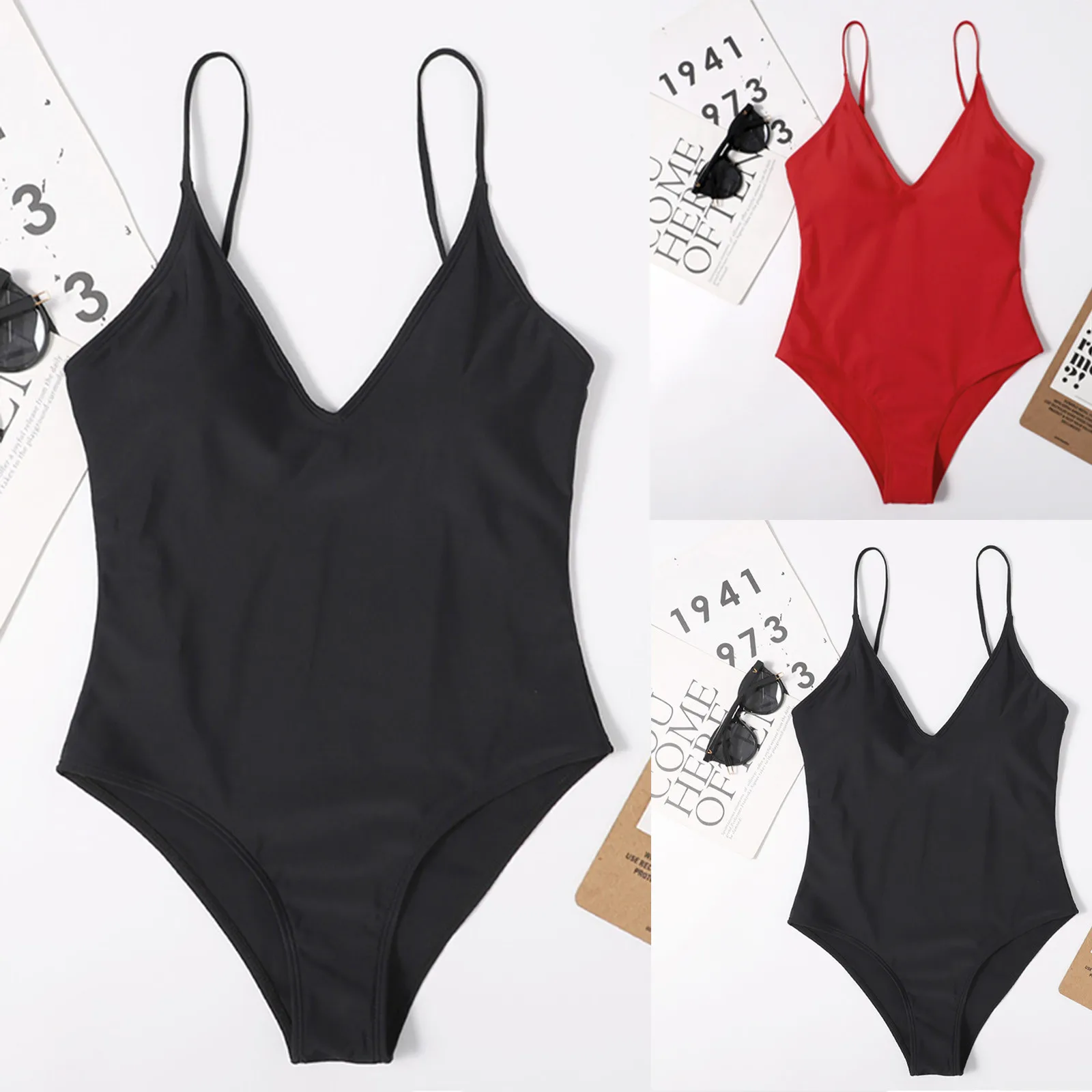 Женский купальник 2021 купальный костюм летний женское слитное бикини сексуальные