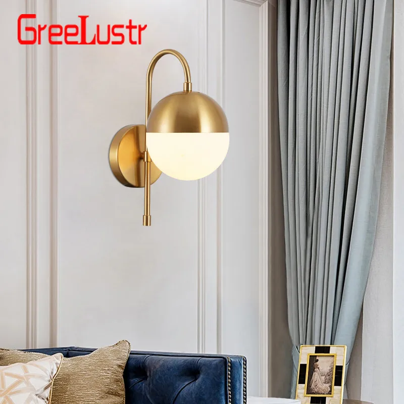 Современный настенный светильник Фойе Спальня прикроватный коридор молекула