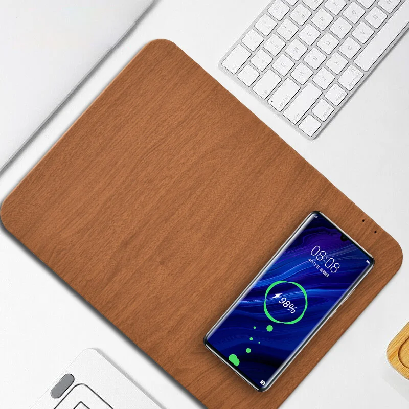

Mobile phone wireless charging mouse pad is suitable for Huawei Samsung Apple fast charging creative desktop office computer New