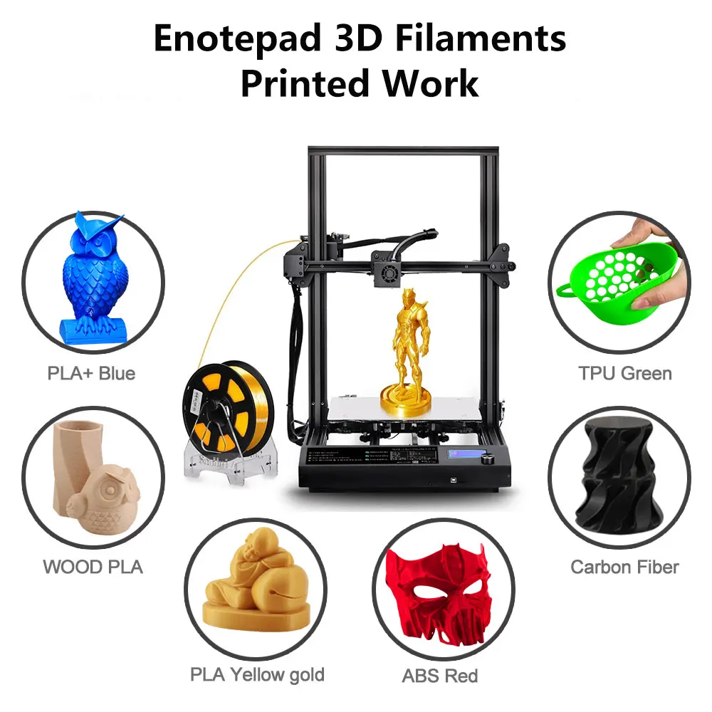 PETG PLA Filament 2KG 1.75mm For FDM 3D Printer 100% No Bubble Excellent Quality Plastic Printing Children Scribble | Компьютеры и