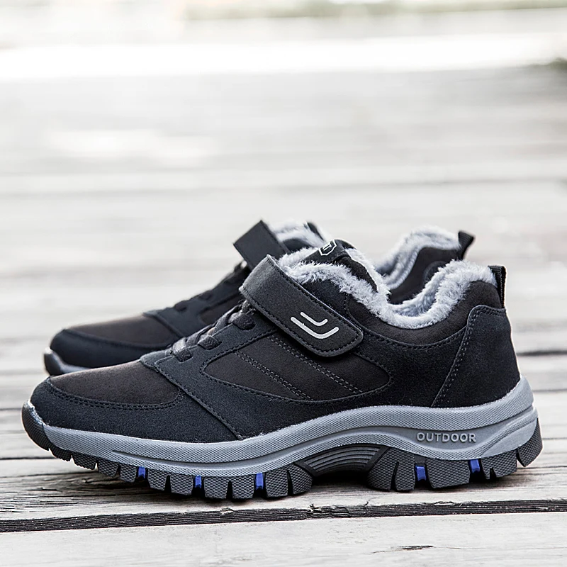 

New Winter Big Cotton Shoes, Soft and Comfortable Fashion Shoes, Sports Thickened Plus Fluffy Walking Shoes for The Elderly