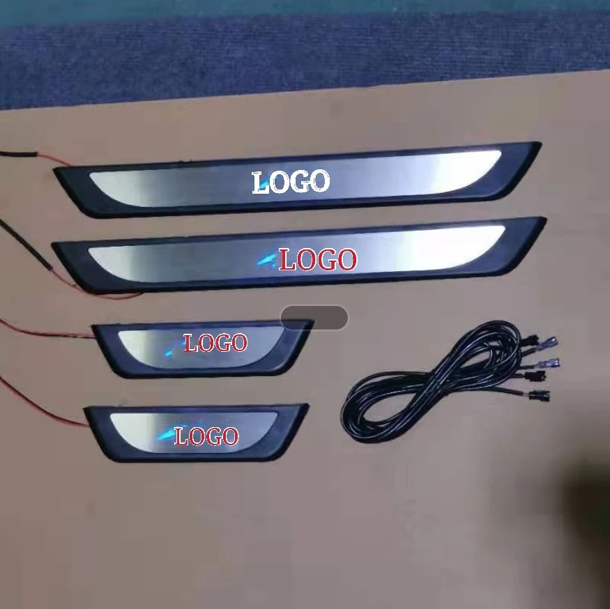 Светодиодная подсветка для perodua axia 2014-2020 ABS из нержавеющей стали |