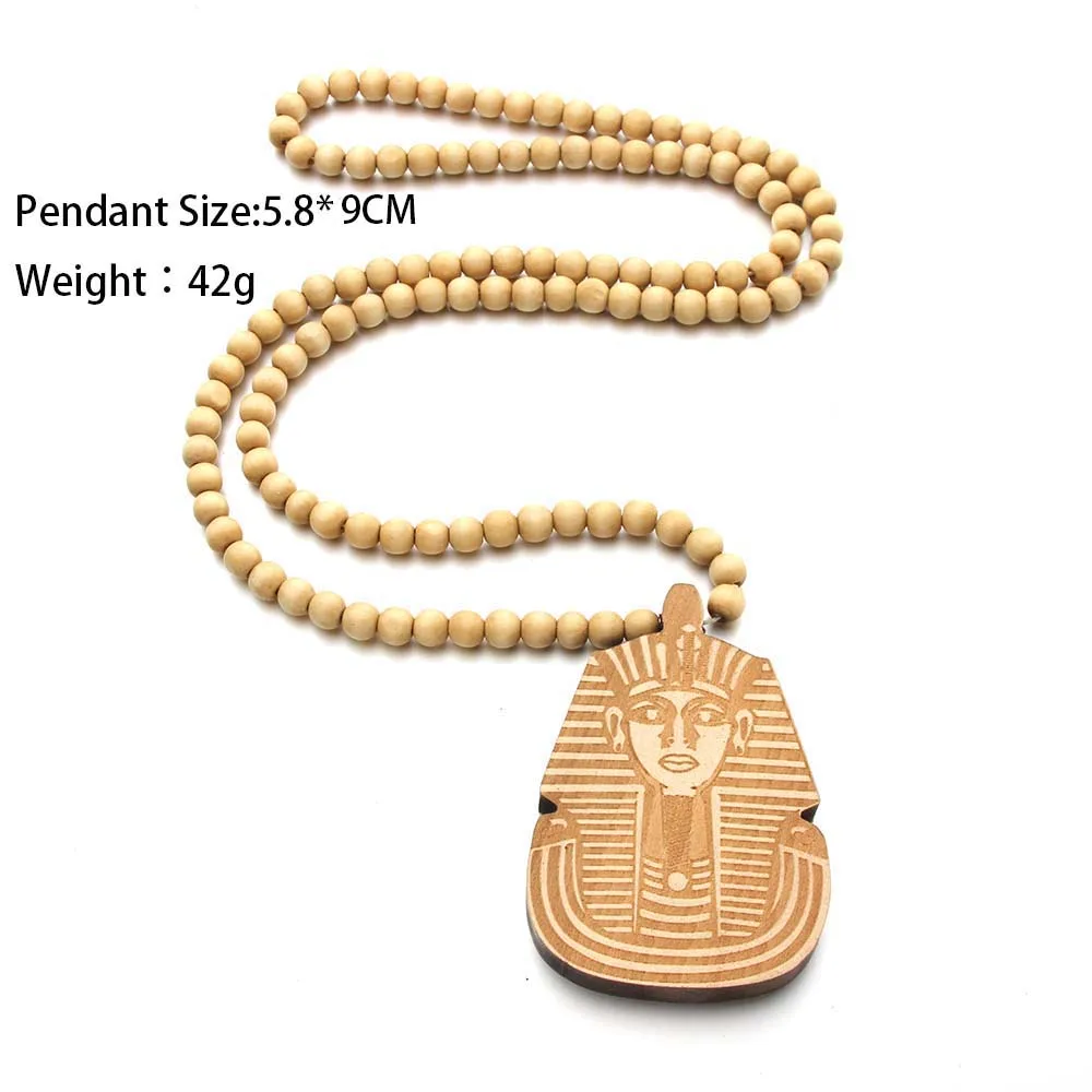 Бесплатная доставка Большая распродажа! Деревянное ожерелье в стиле хип-хоп с