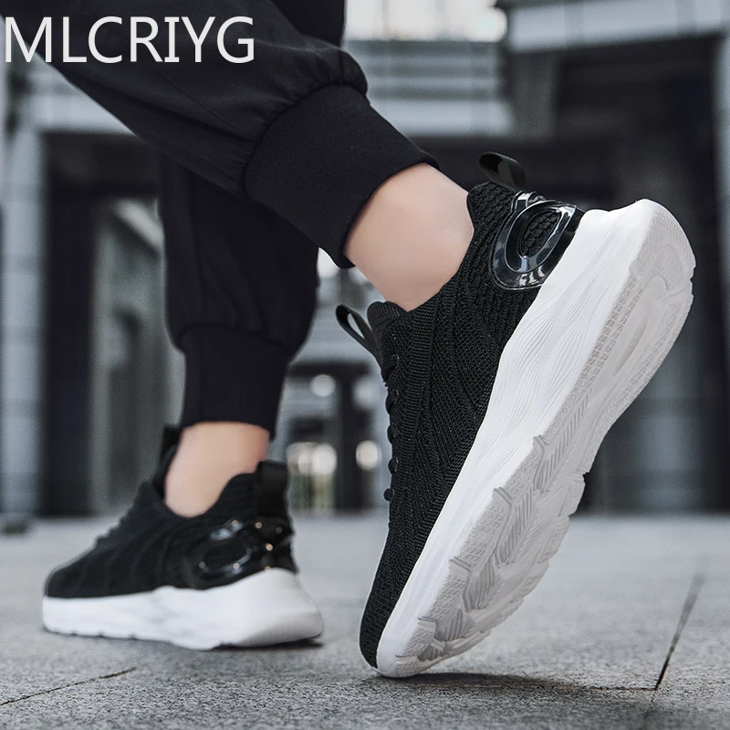 Ультралегкие кроссовки Мужская дышащая повседневная обувь Высокотехнологичная