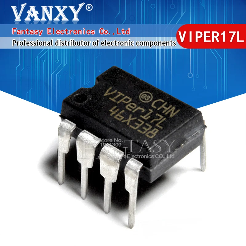 10 шт. VIPER17L DIP 7 VIPER17 DIP7 VIPER17LN VIPER17H| |