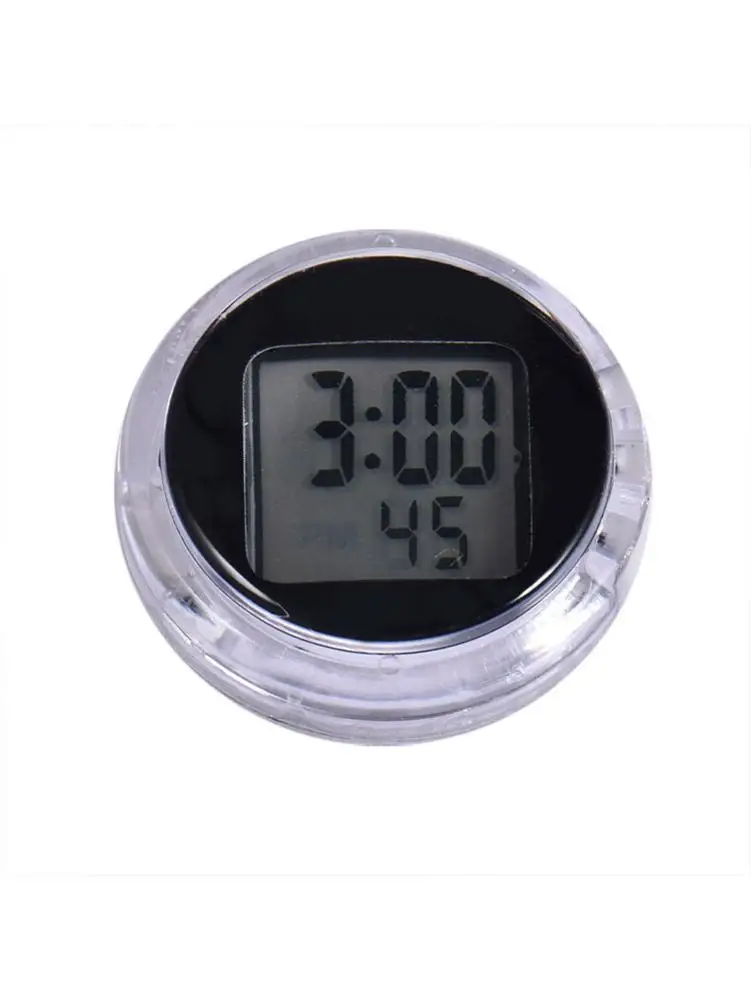 Цифровые часы для мотоцикла точные мини-часы водонепроницаемые модель кронштейн