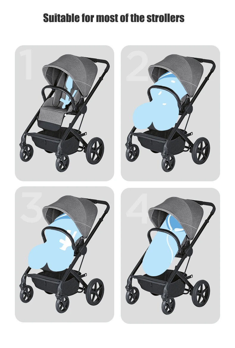 Зимний Теплый детский спальный мешок 92*48 см ветрозащитные утолщенные конверты