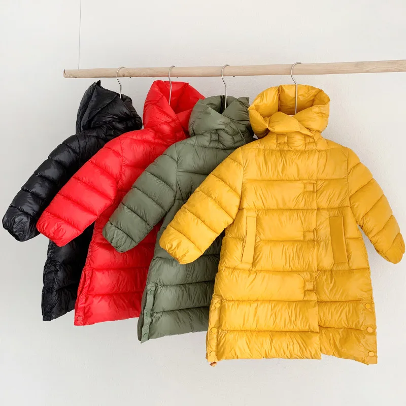 Winter Parkas Kids Jackets For Girls Boys Warm Thick Velvet Children's Coat Baby Outerwear Infant hooded Overcoat 3-10 years |