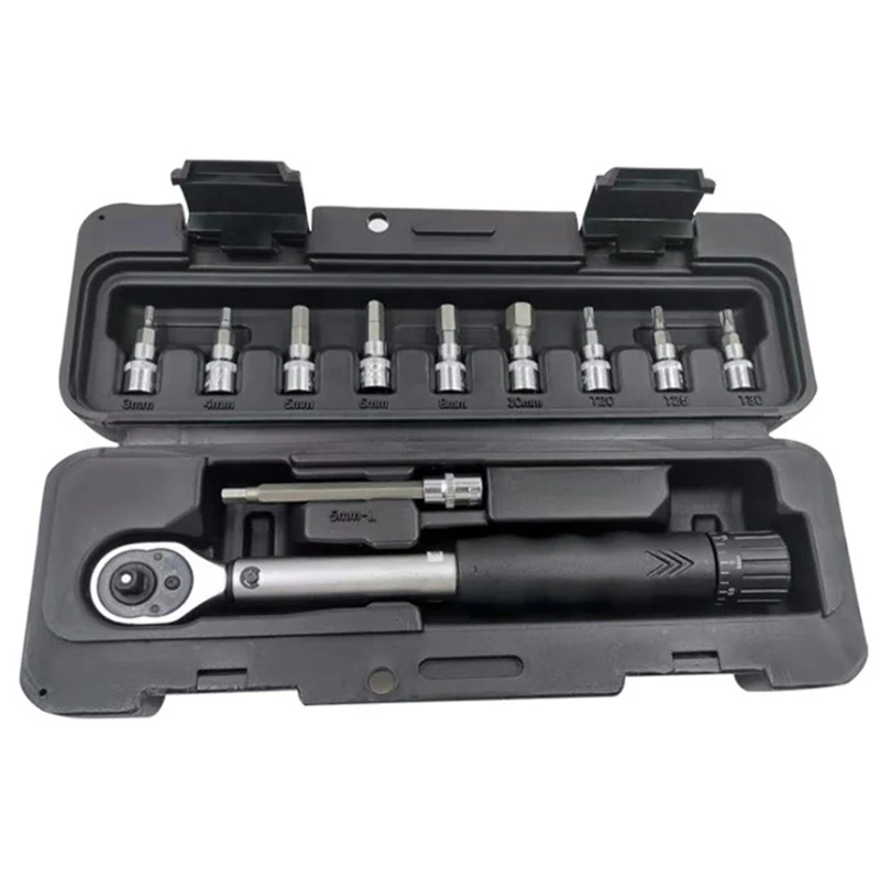 

Preset Torque Wrench Special Window Type Torque Wrench kg Wrench Adjustable Torque Wrench Set for 1/4 Bicycle