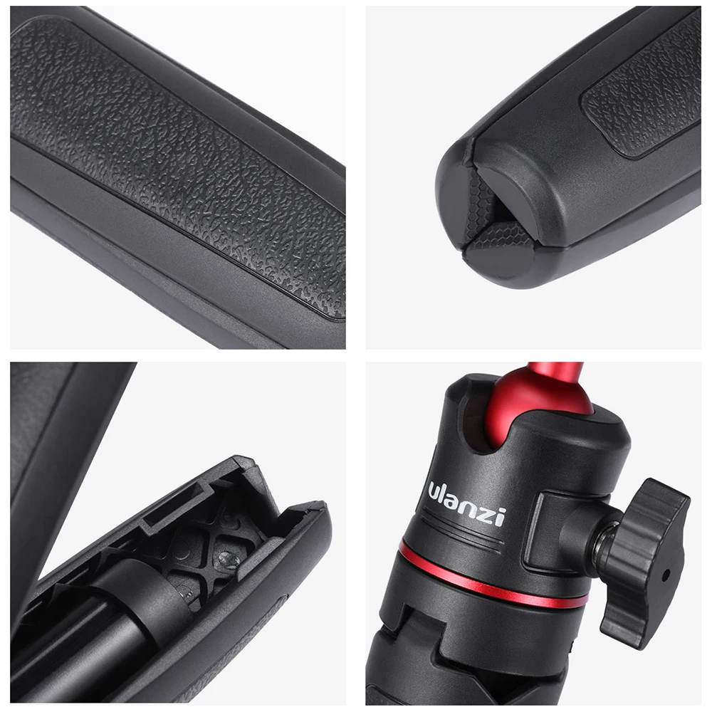 Ulanzi MT-08 Настольный Выдвижной Штатив с 1/4 винтом для DSLR камер смартфон микрофон светодиодный светильник для Vlogging