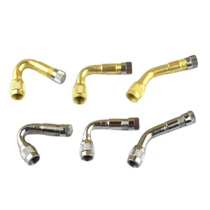 Надувное сопло 45  90  135  для автомобилей, мотоциклов, грузовиков, удлинительная трубка с клапаном для шин, удлинительная трубка для накачивания