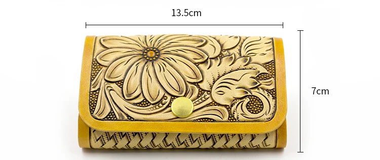 

diy handmade leather carving, vegetable tanned leather, cowhide leather, card bag, business card holder, leather carving materia