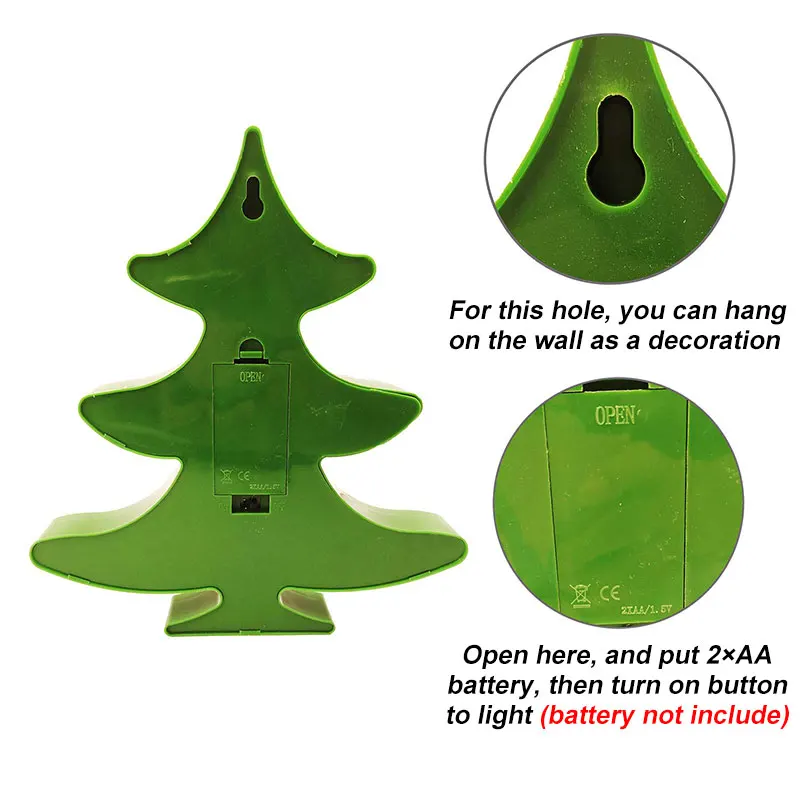 Рождественский светодиодный ночсветильник сделай сам для алмазной вышивки