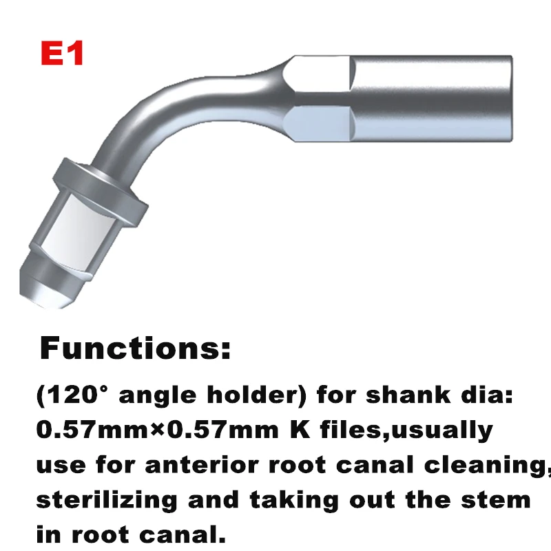 3 шт. стоматологическое оборудование E1 эндонтический наконечник для EMS и Woodpecker