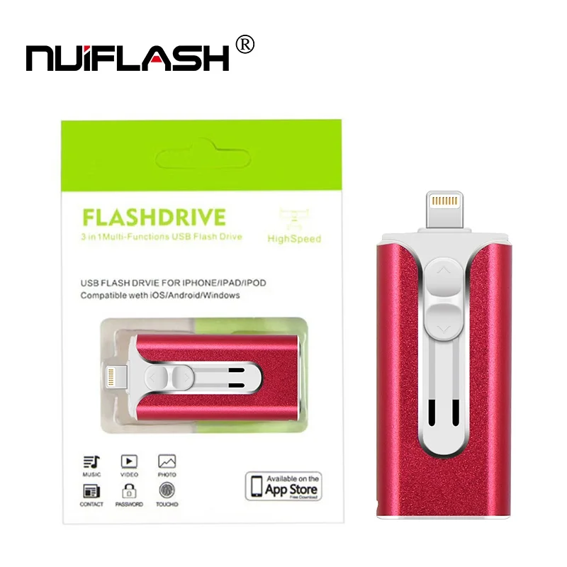 USB флеш-накопитель USB флэш-накопитель для iPhone Xs Max X 8 7 6 iPad 8/16/32/64 ГБ/128 256 ГБ флеш-накопитель USB ключ MFi USB флеш-диск