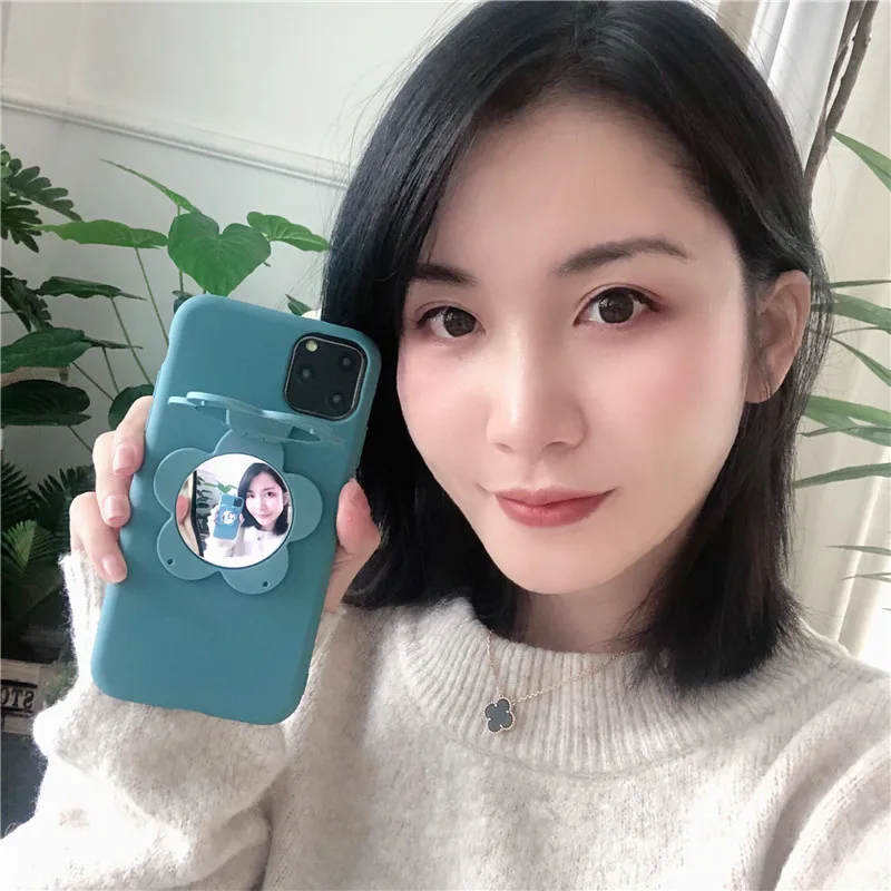 Конфета TPU чехол для Vivo Y66 Y67 Y83 Y85 Y93 Y95 Y97 Y17 Y3 V15 S1 Pro IQOO X21S K3 Z5X Чехлы зеркало заднего