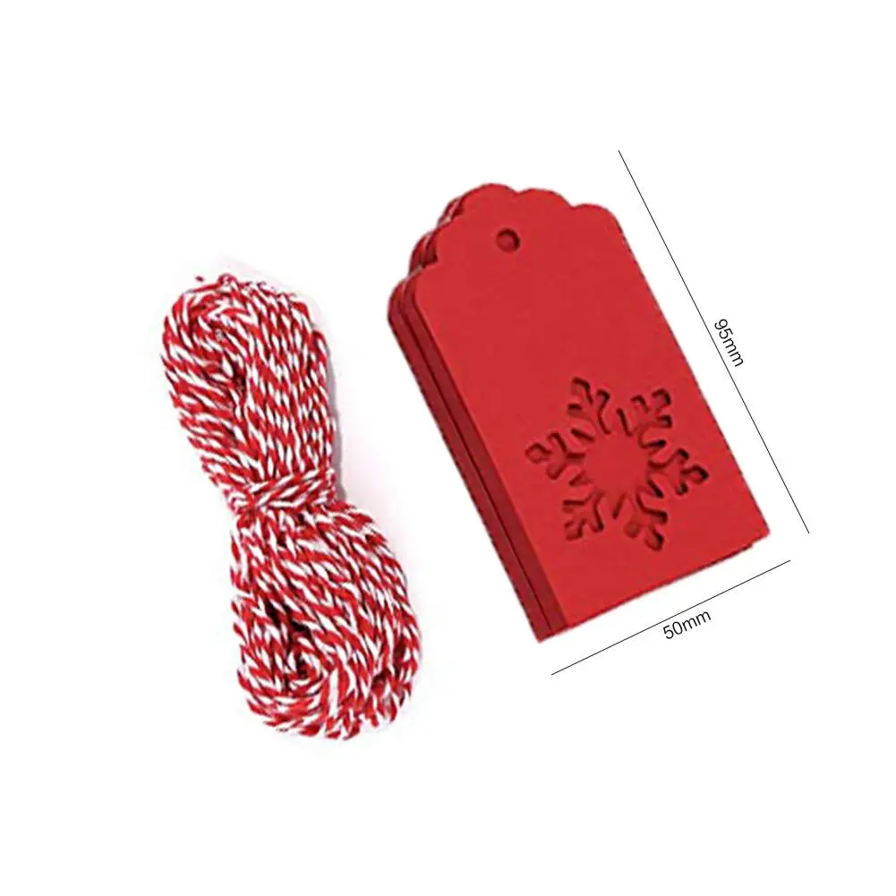 Рождественский Подарочный ярлык этикетки крафт бумага открытка с пожеланиями