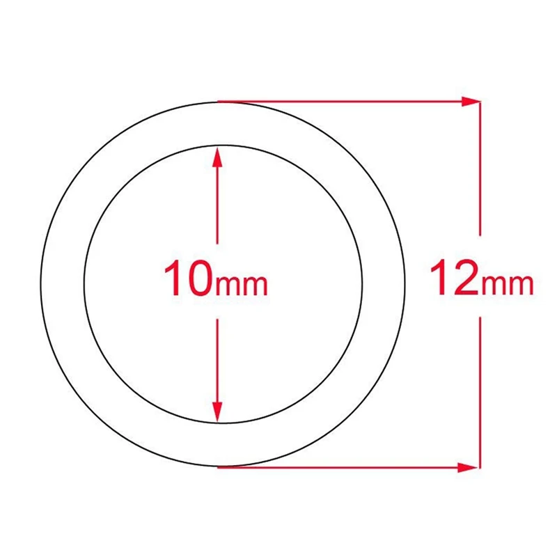 Carp Fishing Tackle Rubber O Rings Black For Bite Alarms Rod Pods Bars Pack of 100pcs | Спорт и развлечения