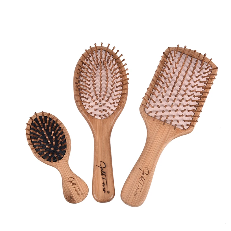 Antistatic Massage Comb Paddle Brush Combanti-static Natural Wooden Hairbrush Scalp Health Care | Красота и здоровье