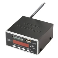 2ch power amplifier mp3 player reader digital player 4 electronic keypad support usb sd mmc card with remote control 3 5mm jac