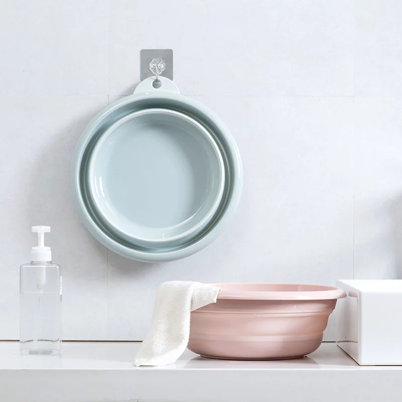 Складная раковина для путешествий портативная пластиковая лагеря складная