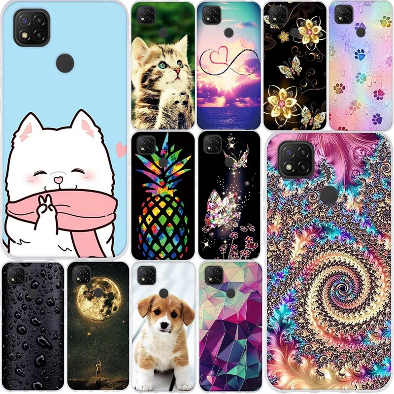 

For Redmi 9C 9 C Redmi9c NFC Case Soft TPU Case For Xiaomi Redmi 9C Redmi9c NFC Cover Cats Funda For Redmi 9C 9 C NFC Shell Capa