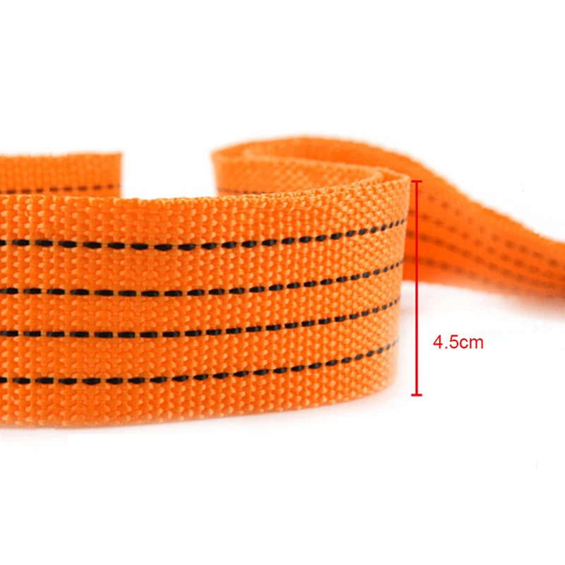 

3M Hook for Automobile Traction Rope Car Pull Rope Car Towing Cable Strap Pull Rope with Hooks for Heavy Duty Car Emergency