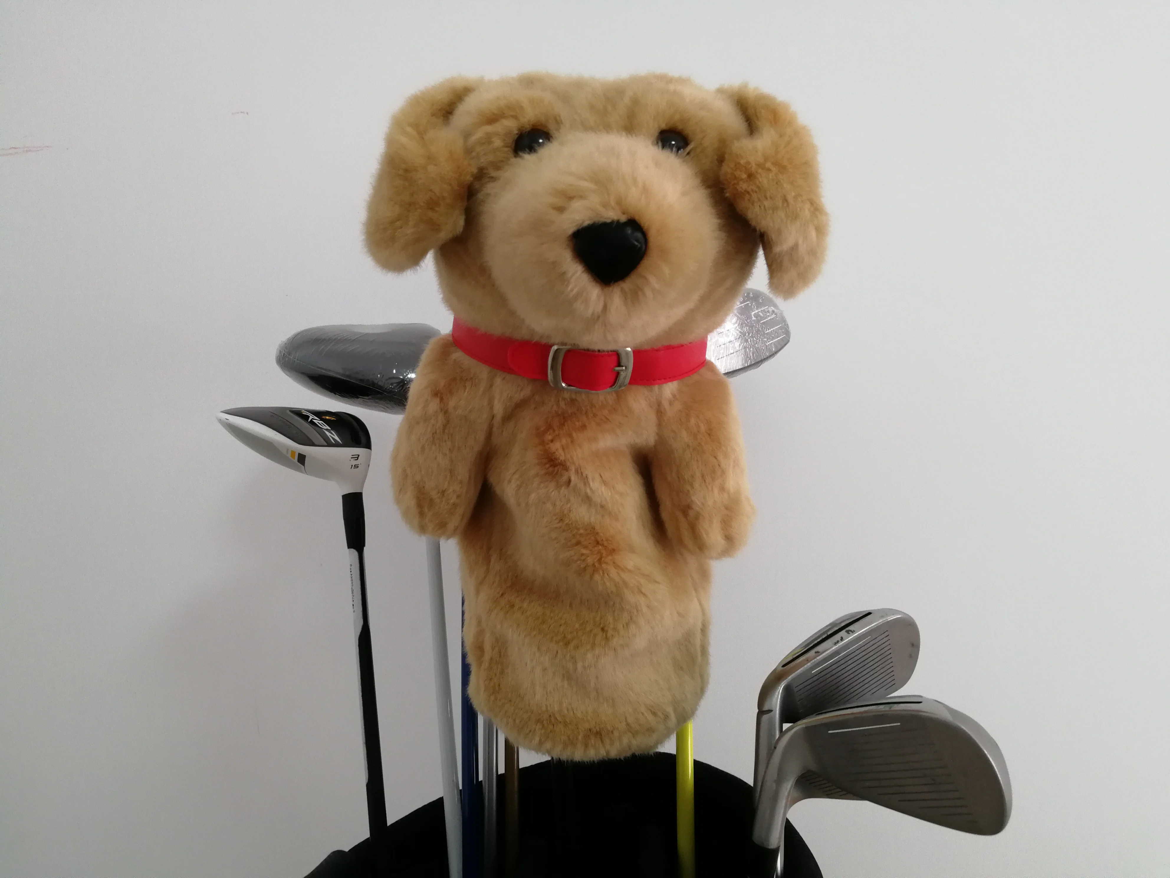 Чехол для головы гольфа с мультяшным животным 460cc забавный утолщенный плюшевый