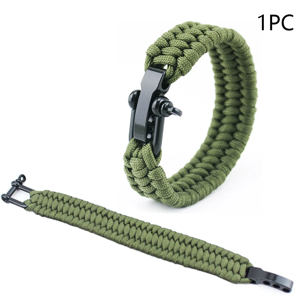 Шестерня Paracord тактическая веревка многофункциональная походная выживания запястья спасательный открытый