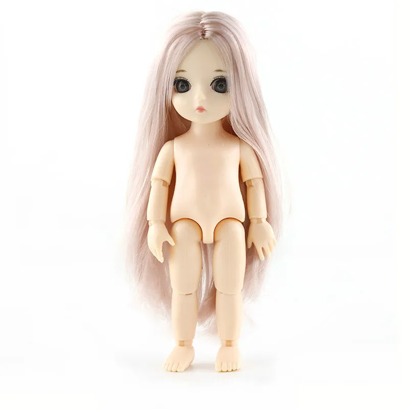 Новинка, 13 шарниров, bjd кукла, игрушка, 1/12, 16 см, Bjd кукла, игрушка, оригинальная, для девочек, принцесса, куклы, прекрасный детский подарок, детские игрушки для девочек